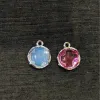 Niche Instagram irregular necklaces, bracelets, cartoon alloy oil-dripping heart-shaped hollowed-out pendants, earrings, accessories and jewelry min Specification image